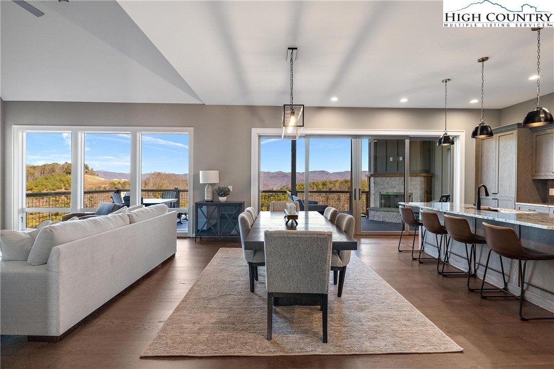 150 Calico Court Boone, NC 28607 - Photo 10 of 50 a living room with lots of furniture and a large window