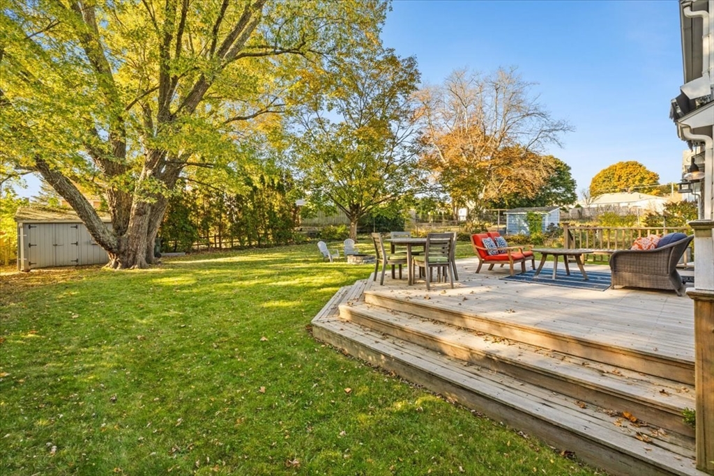 261 Emmett Street Fall River, MA 02721 - Photo 6 of 40 a view of a yard with large trees