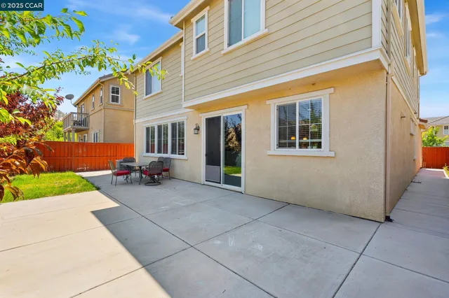 a view of a house with a patio