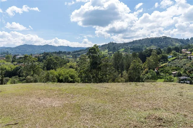 a view of outdoor space with mountain view