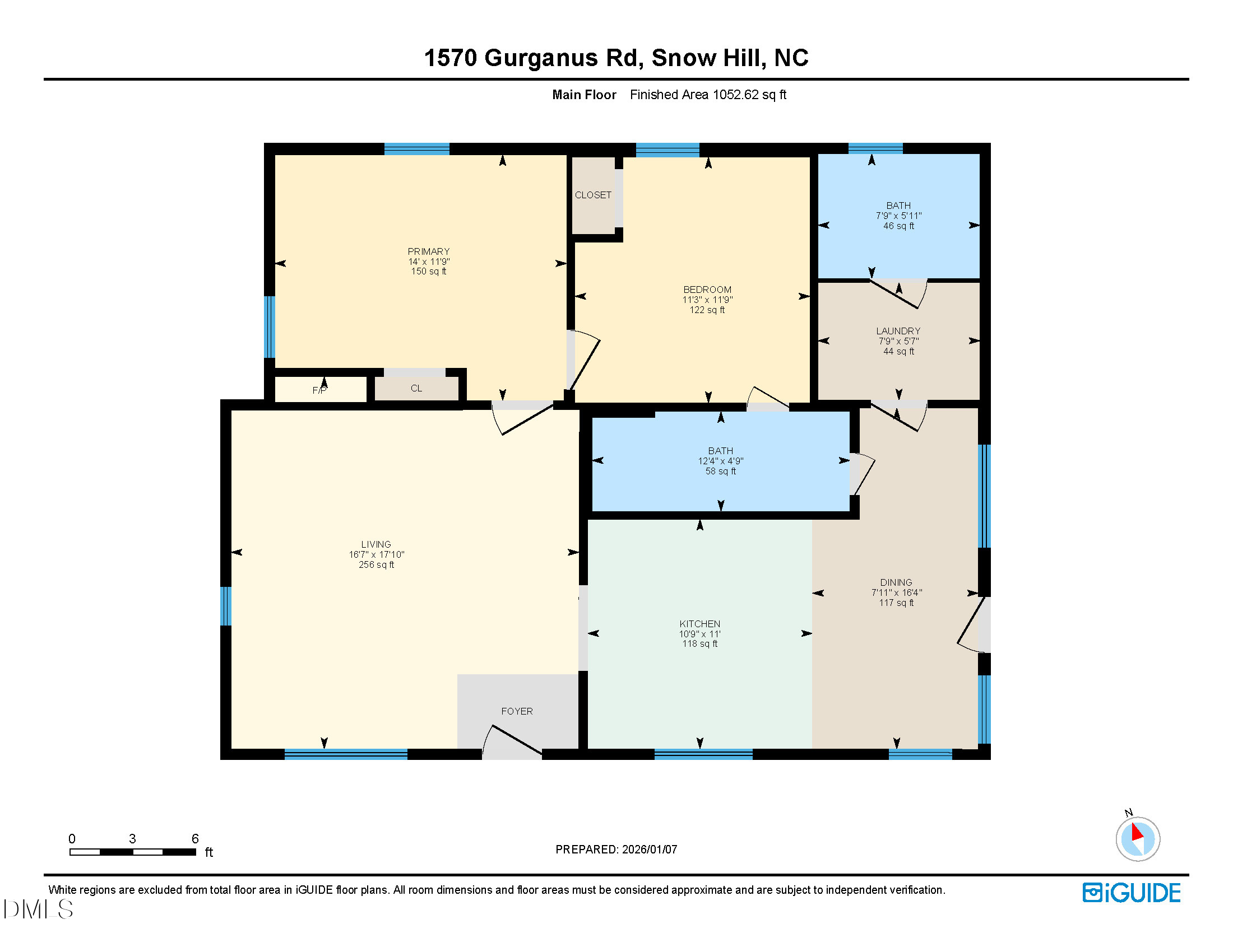 1570 Gurganus Road Snow Hill, NC 28580 - Photo 14 of 14