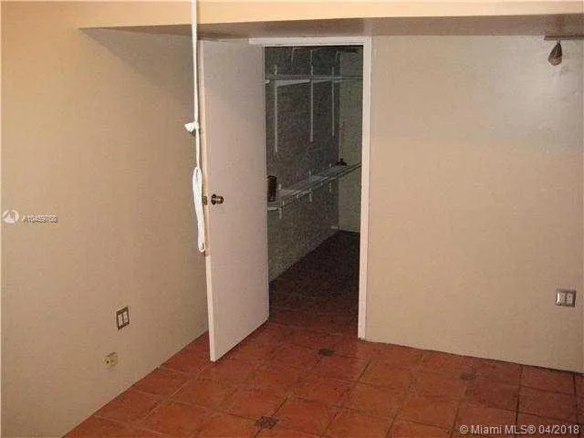 a view of backyard with green space