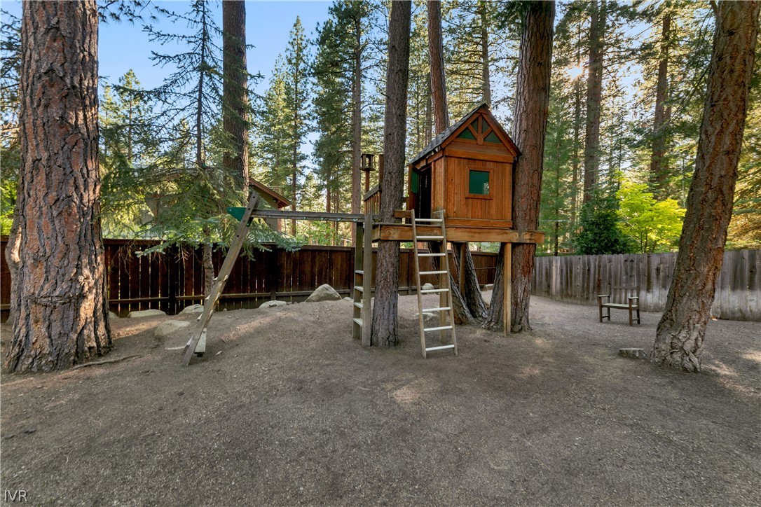 1057 Sawmill Road Incline Village, NV 89451 - Photo 45 of 48 Large, private backyard with an expansive deck and