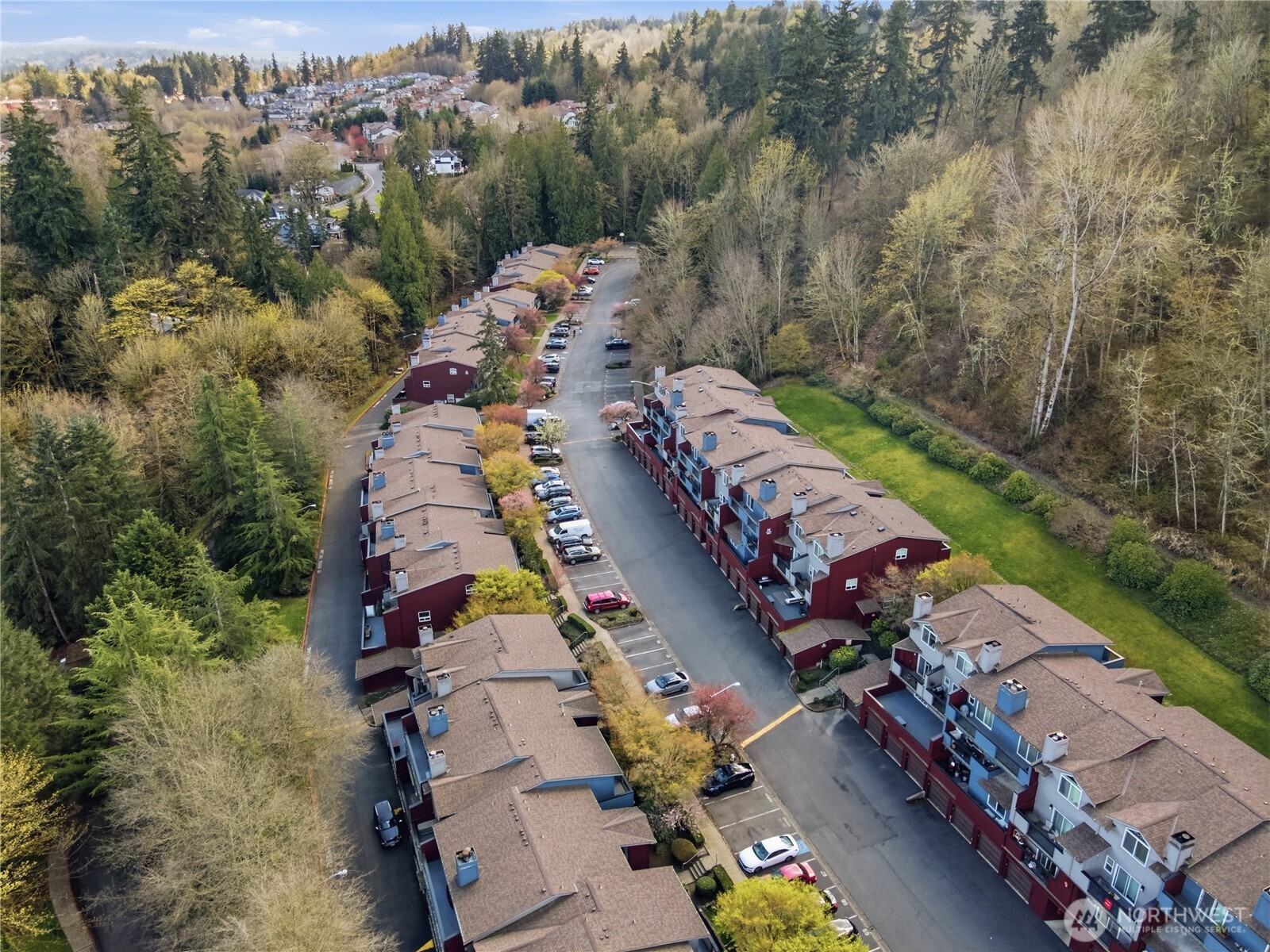 15615 Waynita Way Northeast, Unit B303 Bothell, WA 98011 - Photo 22 of 30 an aerial view of house with yard