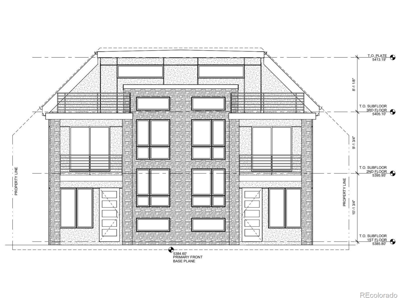 4474 Utica Street Denver, CO 80212 - Photo 4 of 40 a black and white photo of a floor