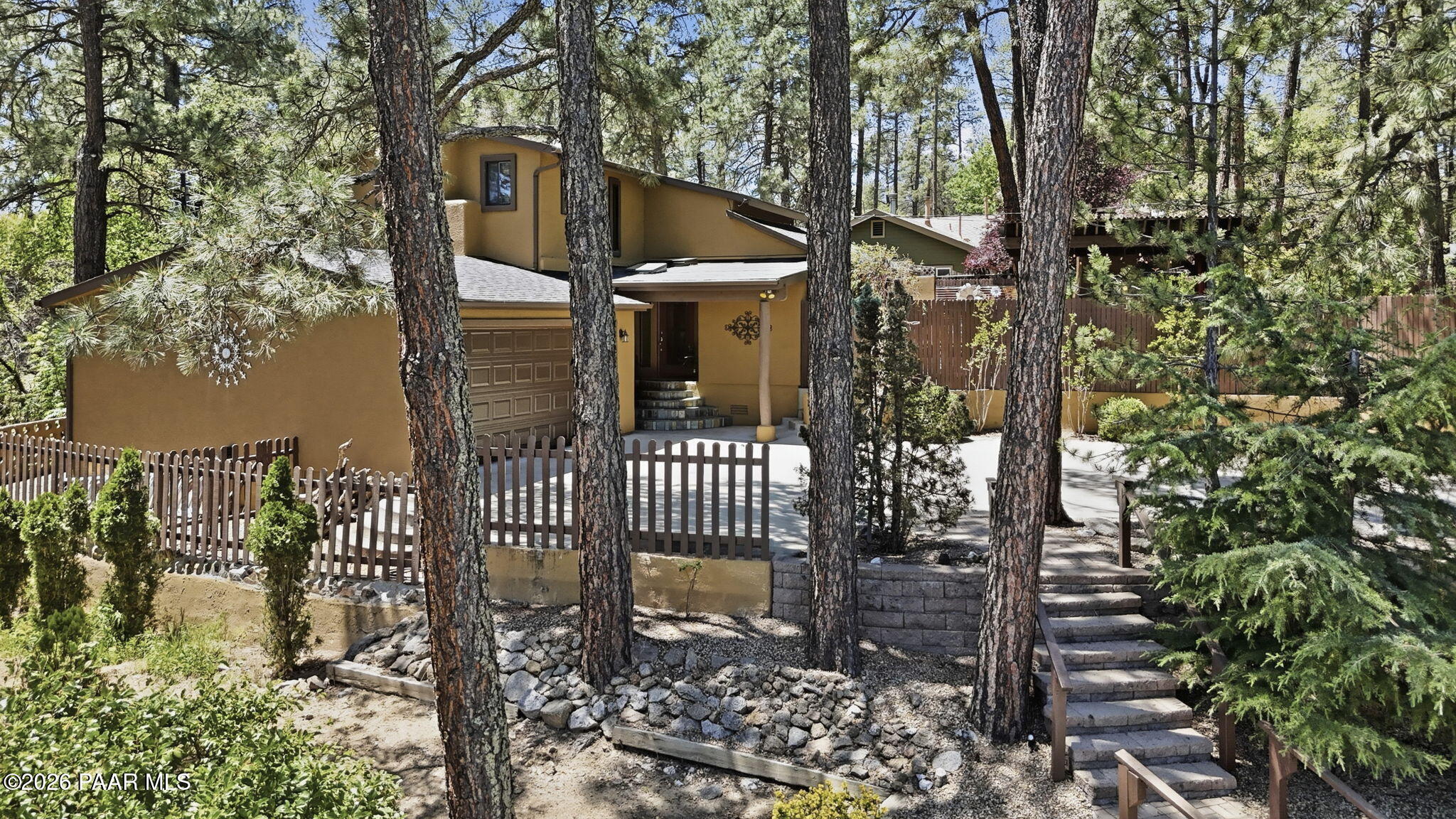 535 Copper Basin Road Prescott, AZ 86303 - Photo 5 of 41 a front view of a house with a yard