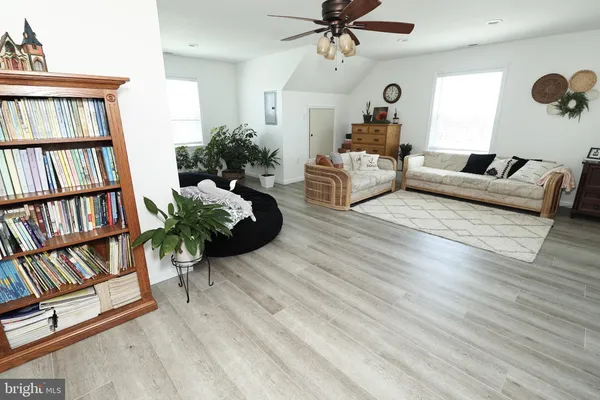 a very nice looking room with a large window