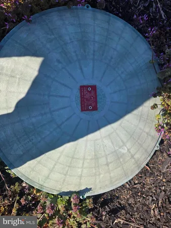 a close up of a wall with a sign on it