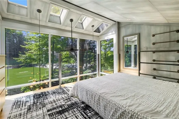 a view of a house with swimming pool