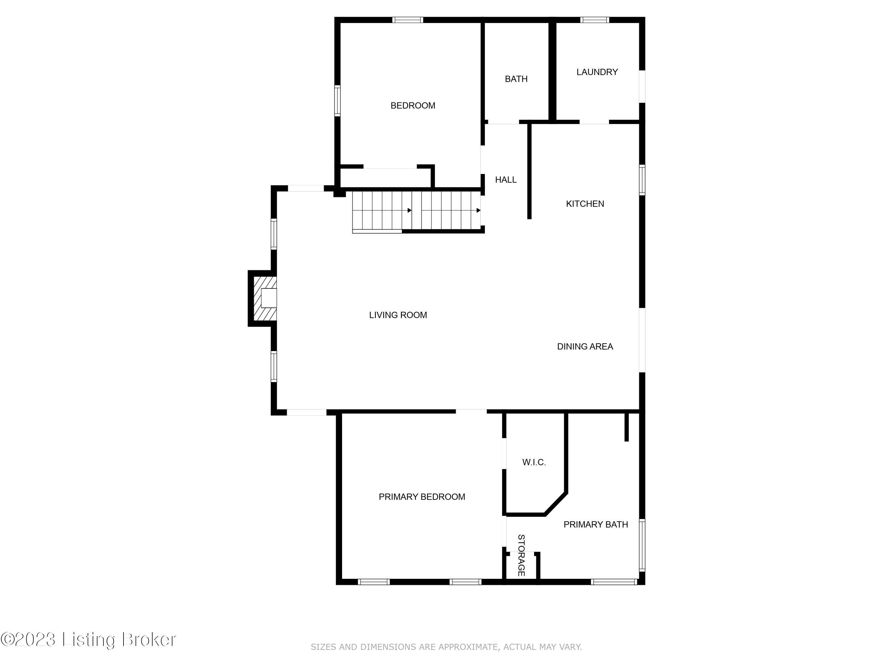 5669 Plum Run Road Bloomfield, KY 40008 - Photo 60 of 60 2nd Floor (Floor Plan)