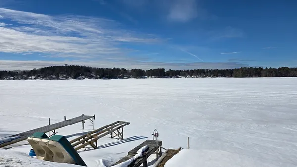 a view of a terrace with mountain view