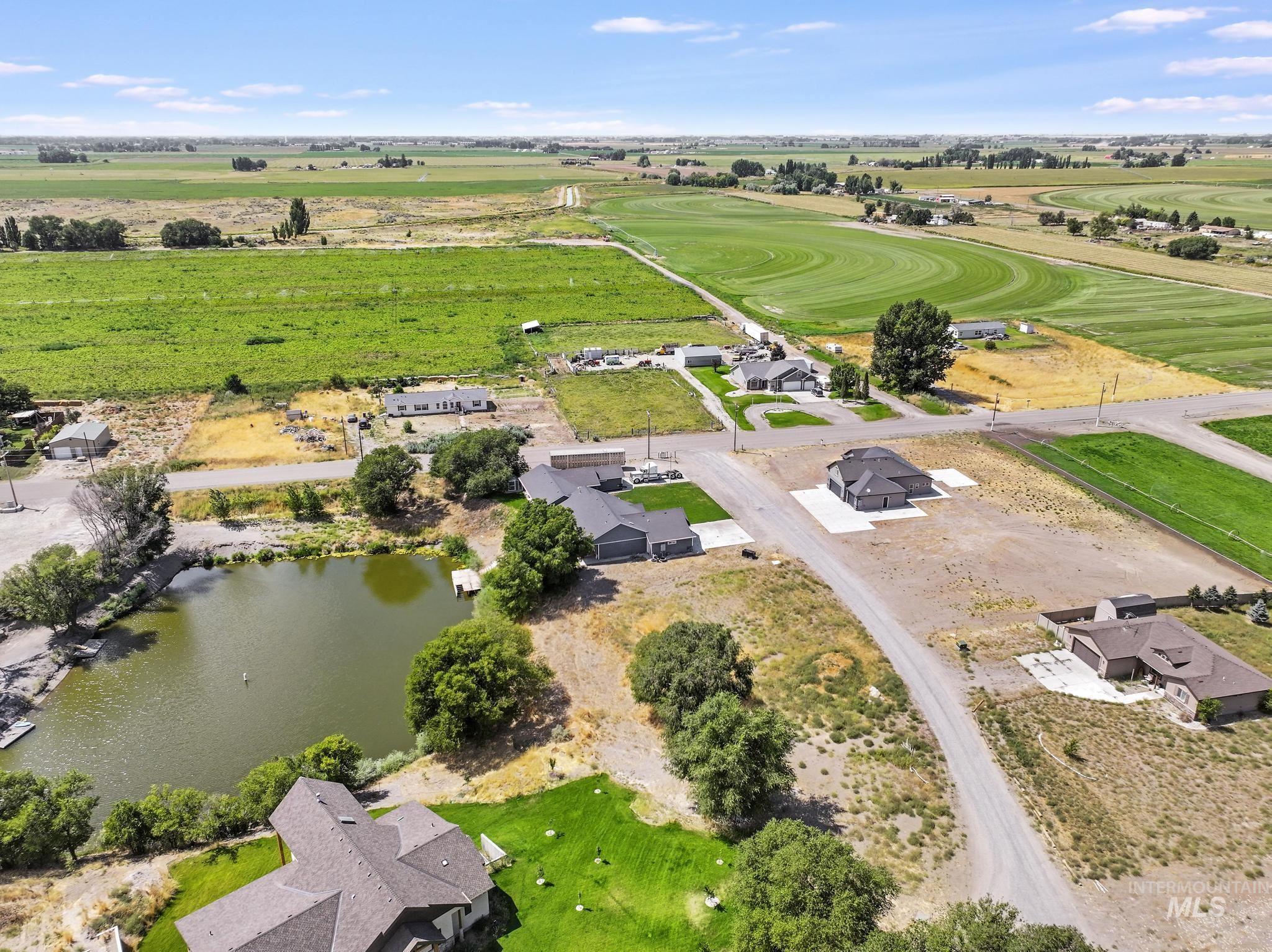 Tbd Tbd Rupert, ID 83350 - Photo 20 of 26 Aerial view of sparsely populated area featuring a nearby body of water