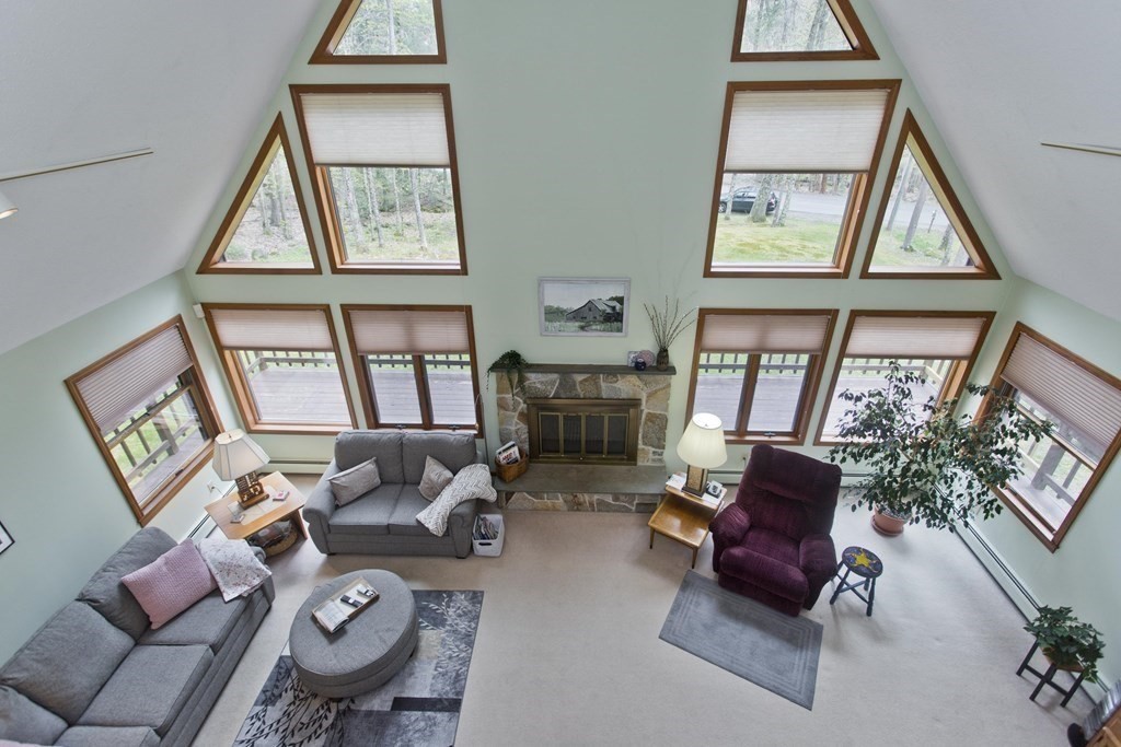 583 Williamsburg Road Conway, MA 01096 - Photo 12 of 38 a living room with furniture and a window
