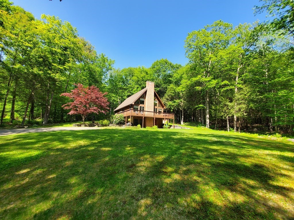 583 Williamsburg Road Conway, MA 01096 - Photo 38 of 38 a house view with a outdoor space