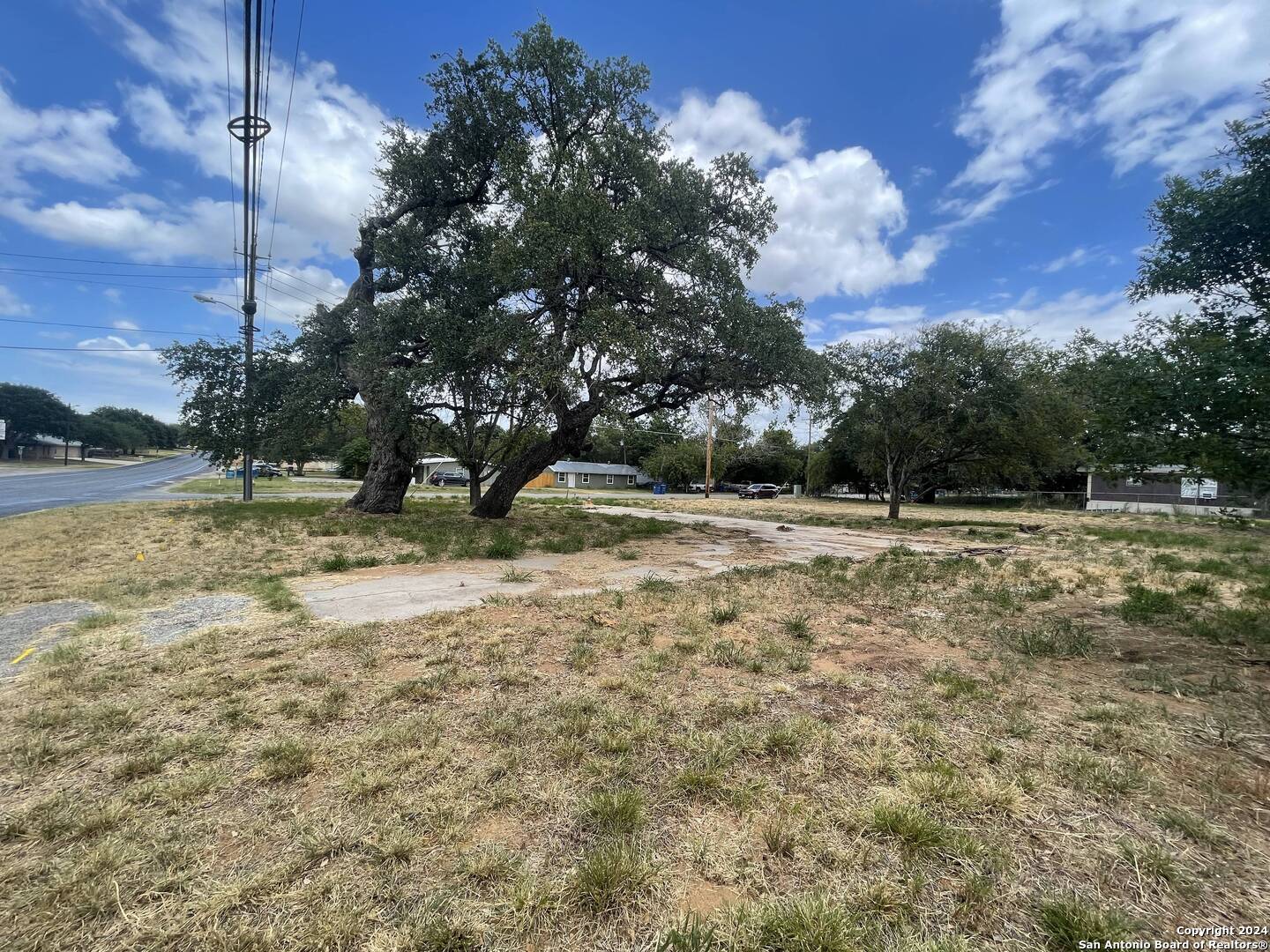 1405 West Goodwin Street Pleasanton, TX 78064 - Photo 3 of 6 a backyard of a house with lots of green space