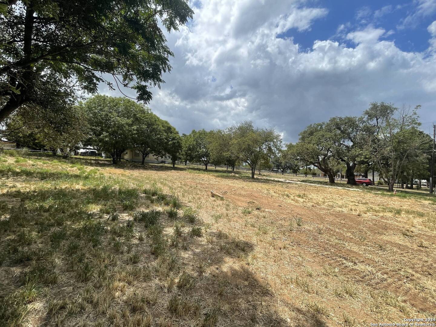 1405 West Goodwin Street Pleasanton, TX 78064 - Photo 6 of 6 a view of a field with trees in the background