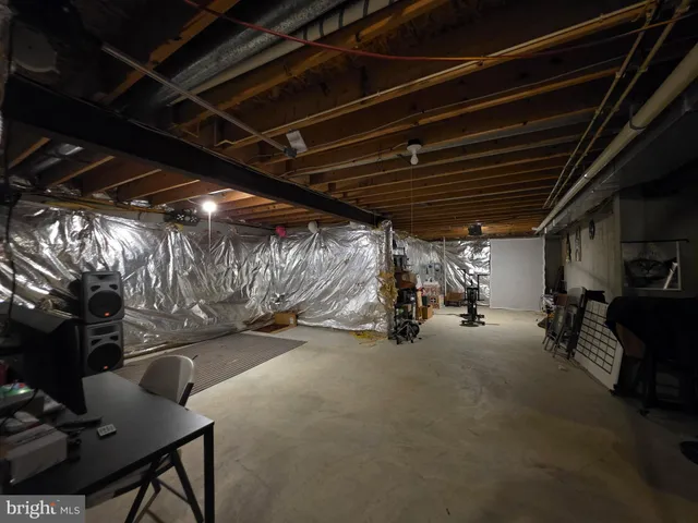 a view of storage and utility room