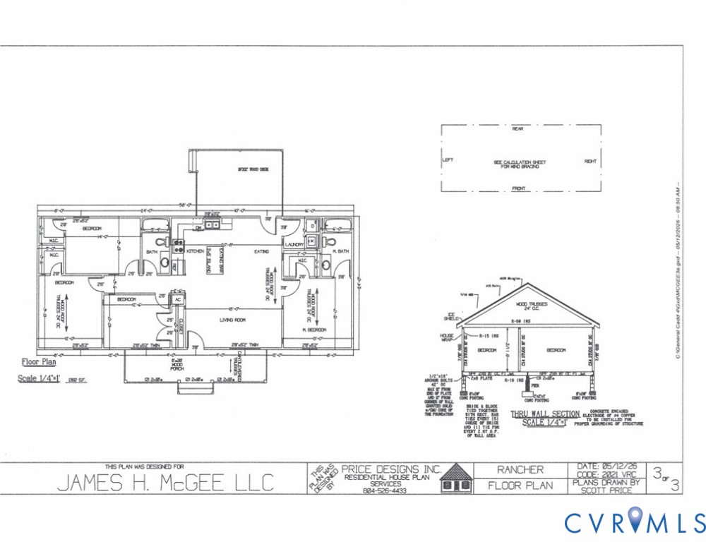 Tbd Springston Road Wilsons, VA 23894 - Photo 2 of 2 Floor plan
