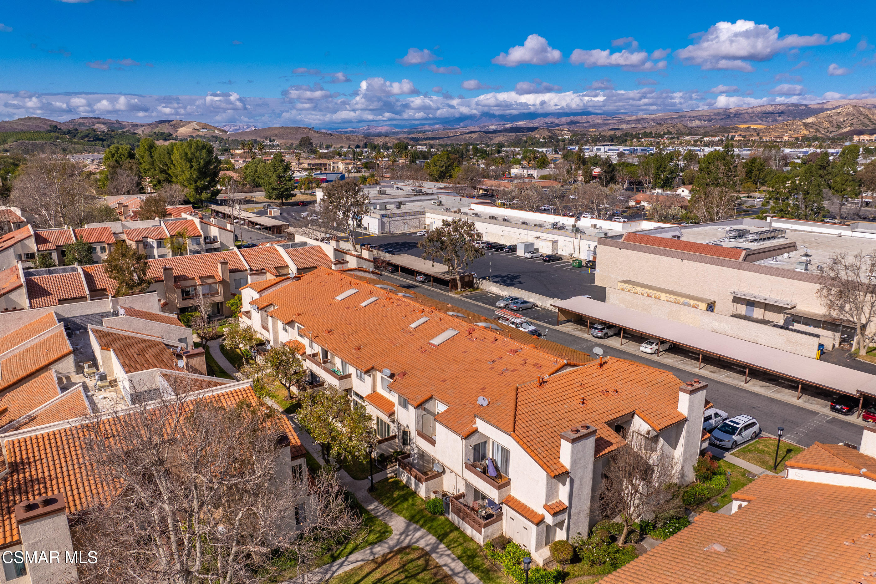 1730 Sinaloa Road, Unit 310 Simi Valley, CA 93065 - Photo 26 of 36 an aerial view of residential houses with outdoor space