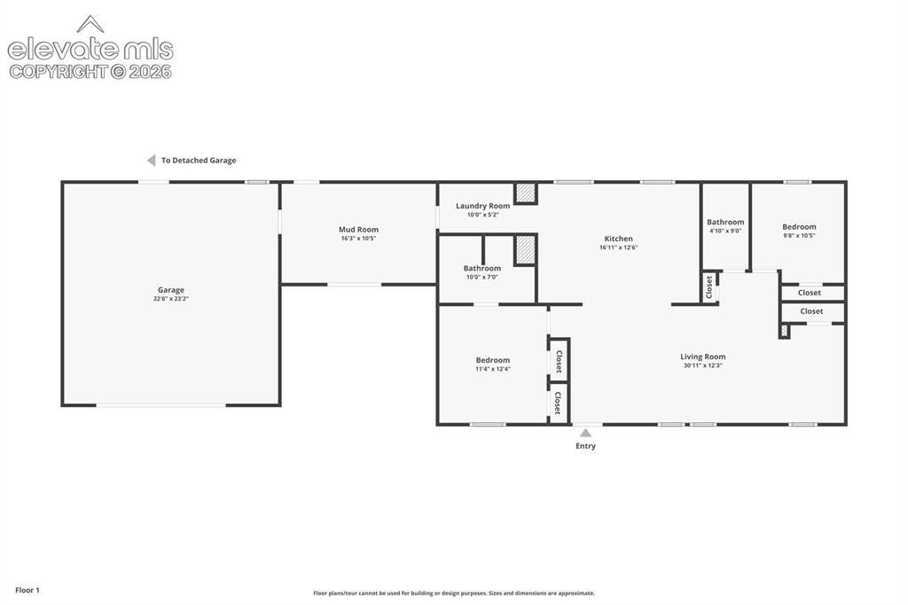 33975 Highway 94 Yoder, CO 80864 - Photo 38 of 40 Floor plan