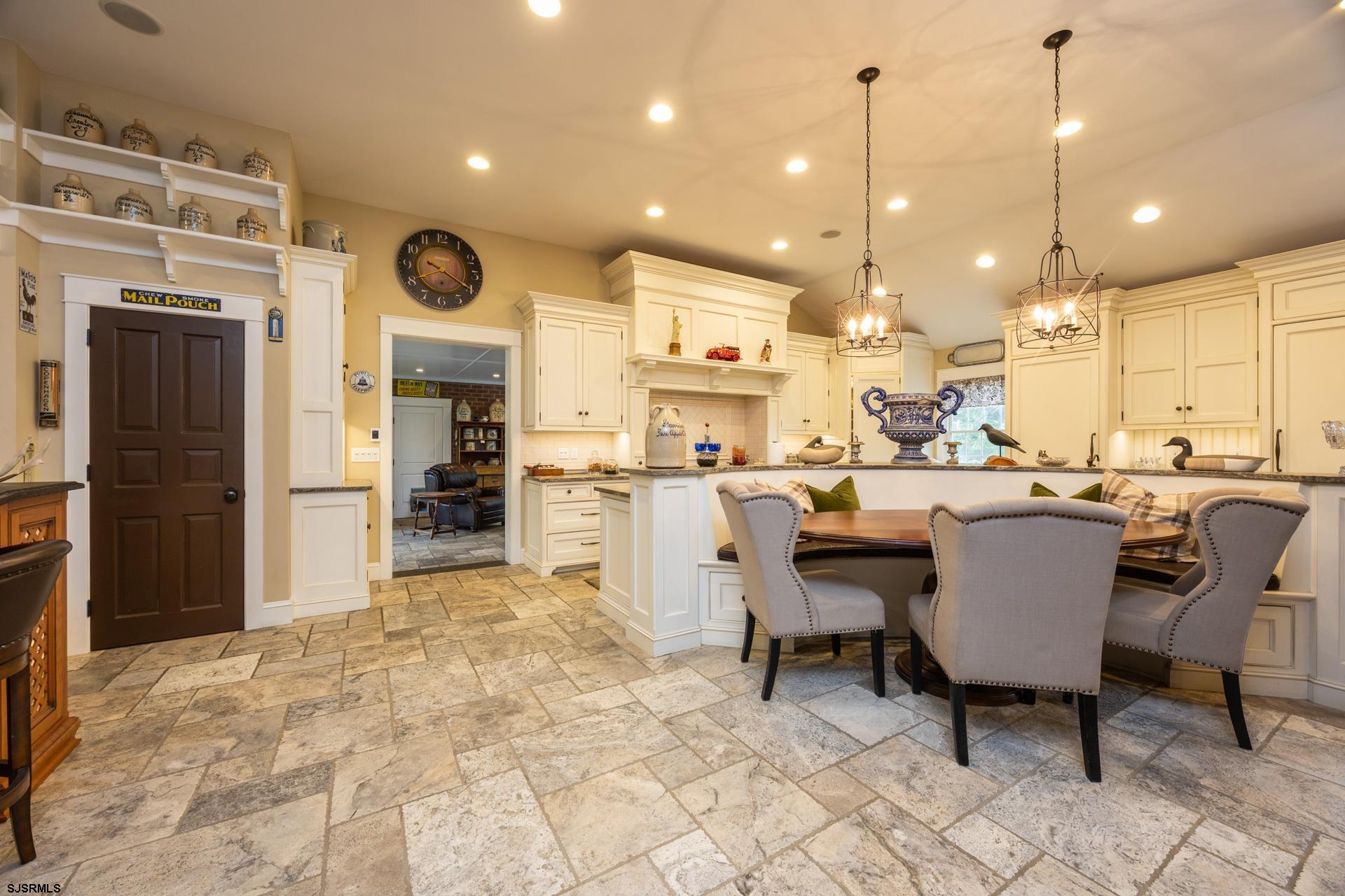 3065 North Route 9 Ocean View, NJ 08230 - Photo 24 of 99 a room with stainless steel appliances kitchen island granite countertop a refrigerator and a sink