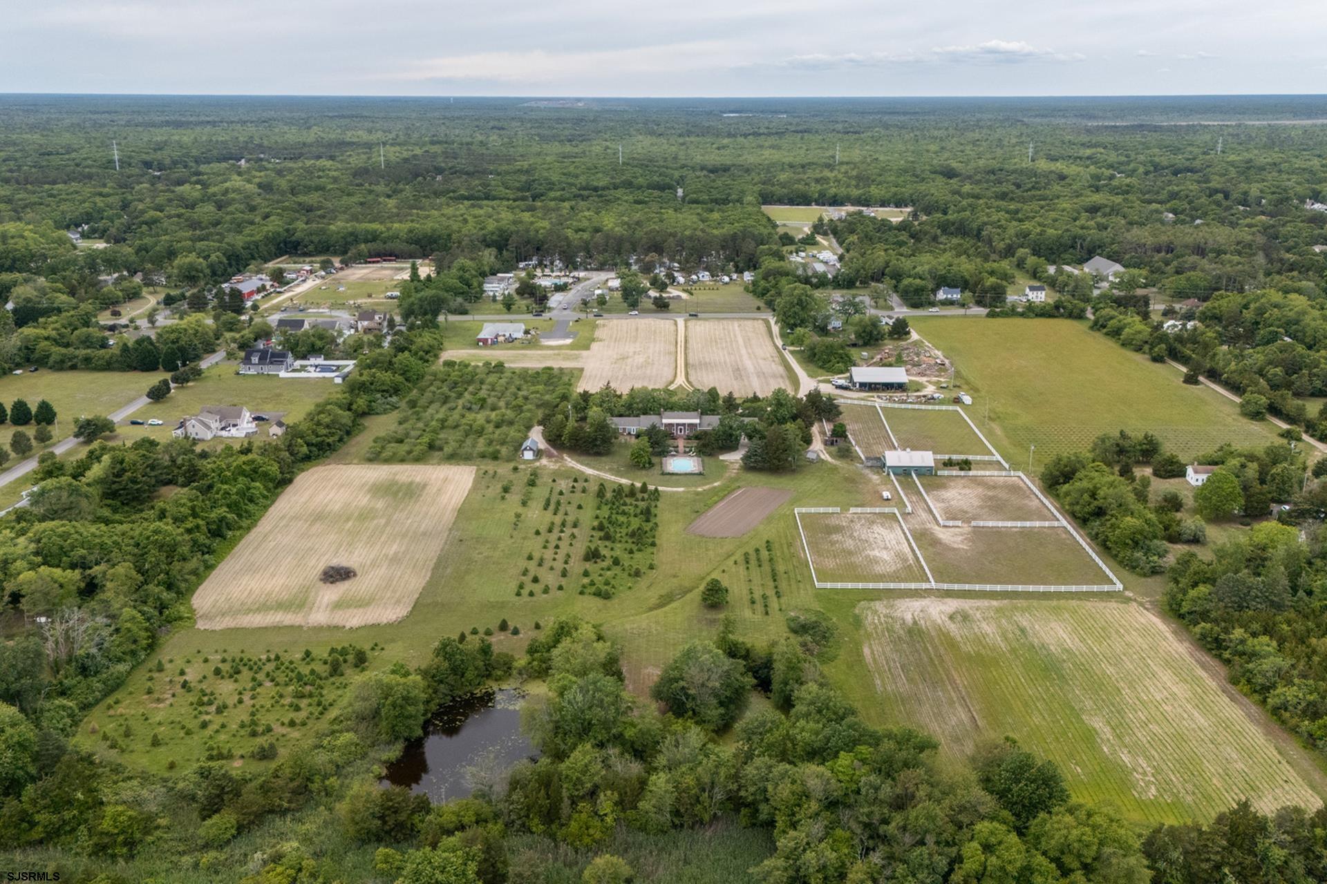 3065 North Route 9 Ocean View, NJ 08230 - Photo 99 of 99 an aerial view of residential houses with outdoor space and river