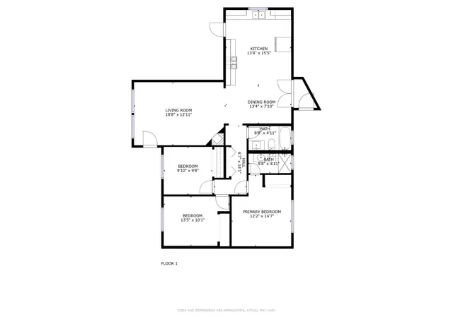 a picture of floor plan