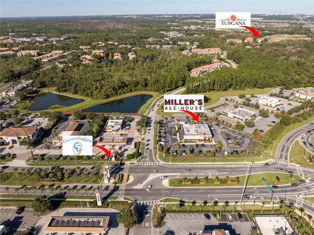 a outdoor space with patio