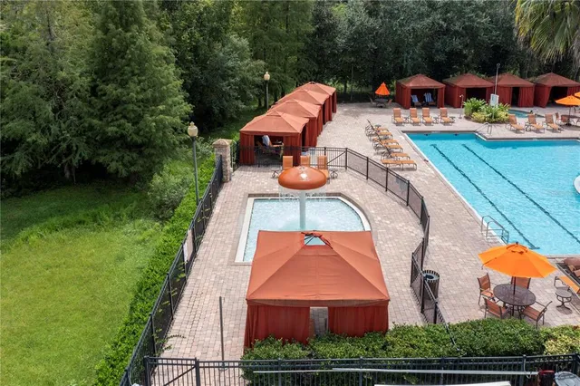 an aerial view of a city with lots of residential buildings