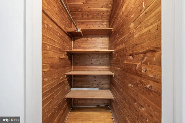 a view of empty room