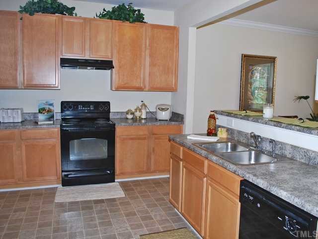 3212 Rendezvous Drive Raleigh, NC 27610 - Photo 5 of 12 Spacious Kitchen w/ Breakfast Bar