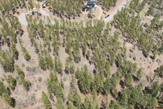 a view of a lake with mountains in the background