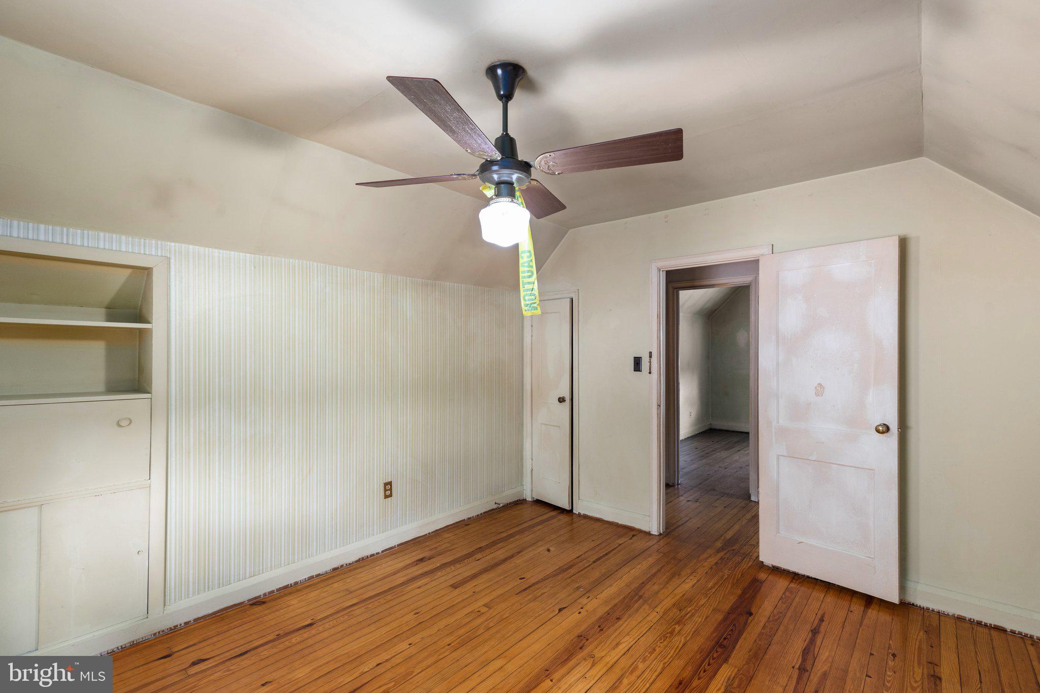 1711 Rita Road Dundalk, MD 21222 - Photo 28 of 33 Upper Level Bedroom 2 With Original Wood Floors !
