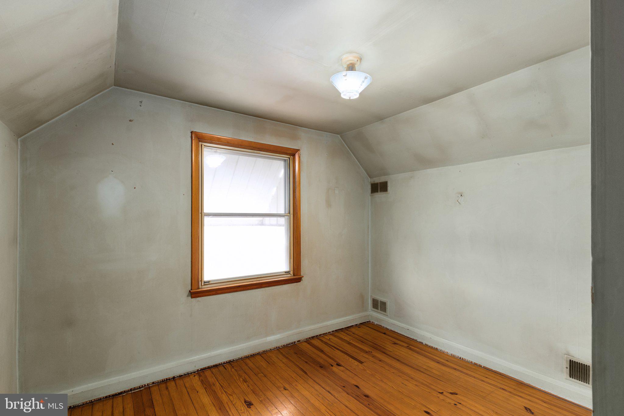 1711 Rita Road Dundalk, MD 21222 - Photo 29 of 33 Upper Level Bedroom 3 With Original Wood Floors !