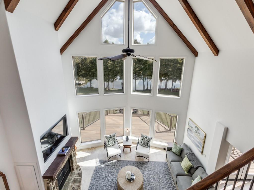 5848 Lago Vista Athens, TX 75752 - Photo 17 of 33 a living room with furniture and a floor to ceiling window