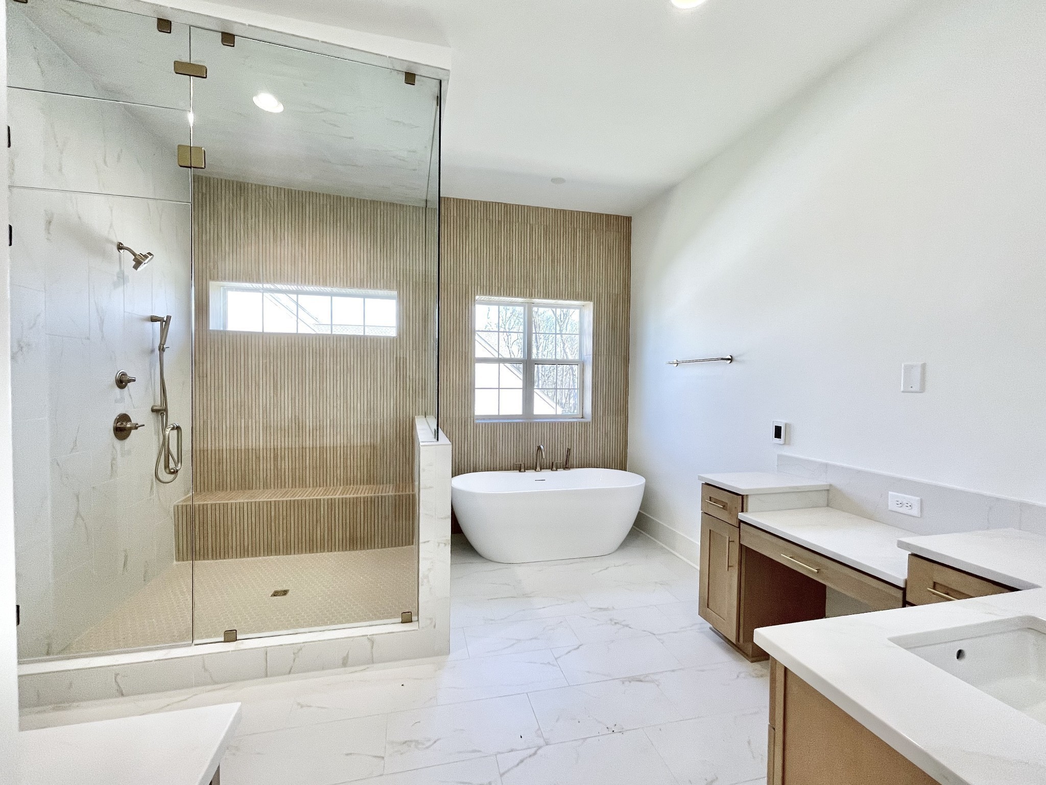 9917 Elland Road Brentwood, TN 37027 - Photo 66 of 99 a bathroom with a sink a toilet and shower