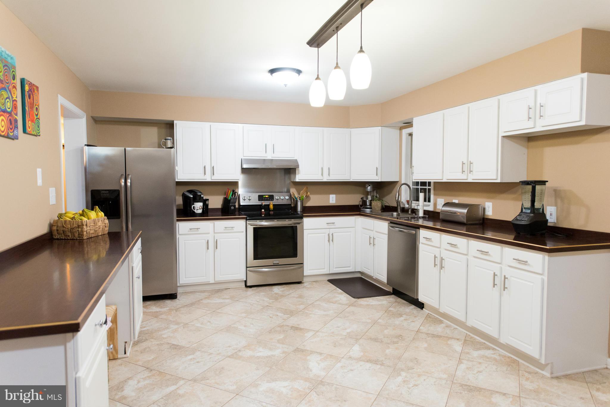 All New Appliances in Large Kitchen
