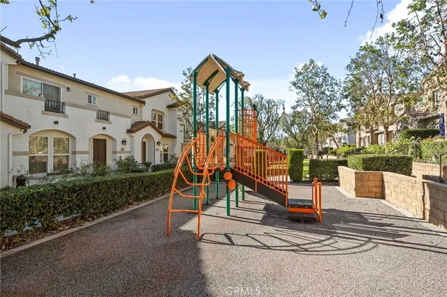 a view of outdoor space with seating