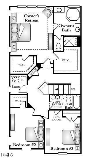 744 McRae Road Cary, NC 27519 - Photo 5 of 5 a black and white photo of a painting