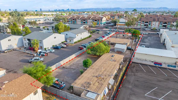 a view of a house with a patio