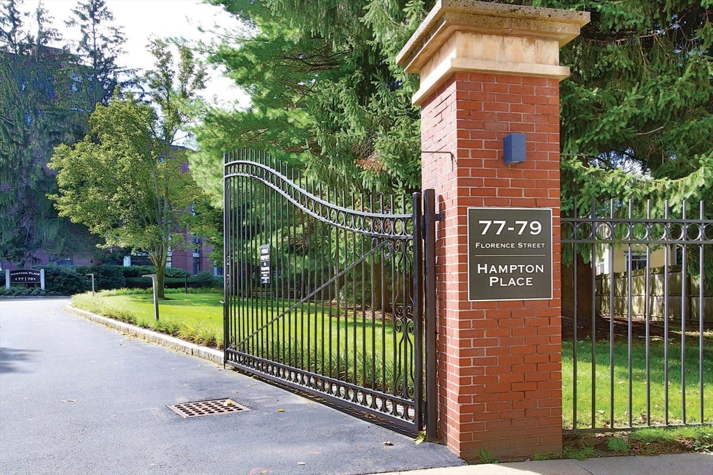 79 Florence Street, Unit 508S Newton, MA 02467 - Photo 20 of 20 a sign on the side of a road