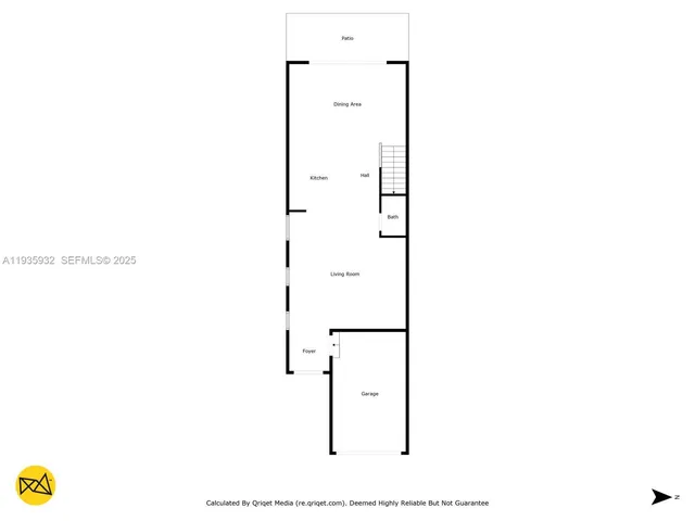 a picture of a floor plan