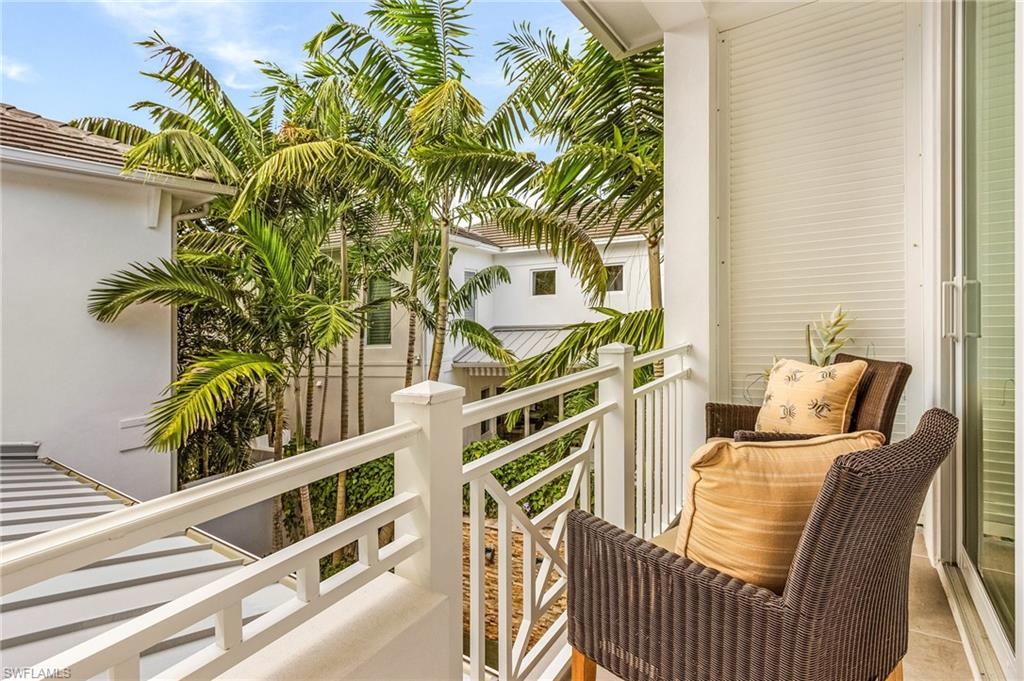9149 Mercato Way Naples, FL 34108 - Photo 36 of 47 a view of balcony with furniture