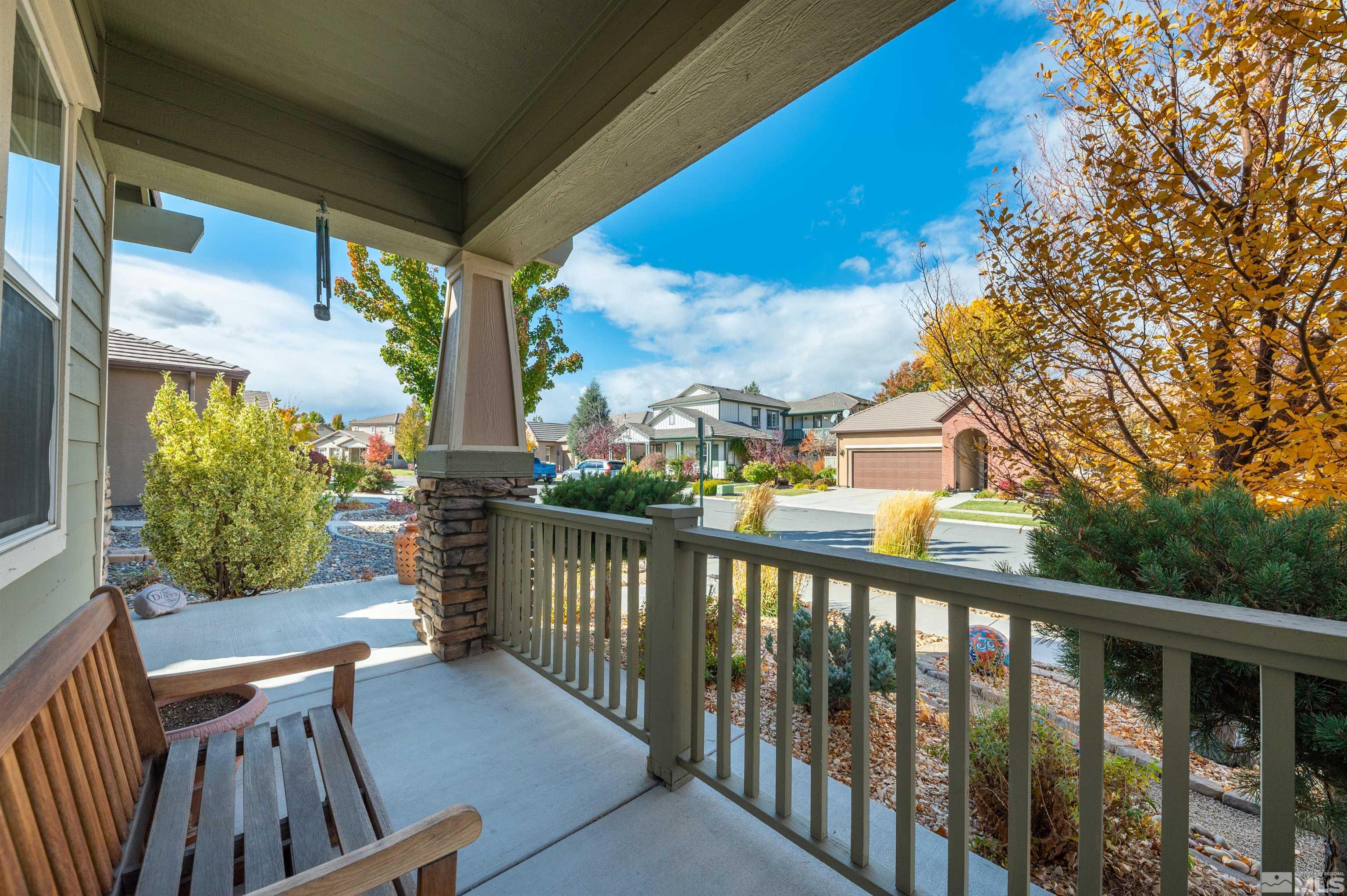 10518 Crystal Bay Drive Reno, NV 89521 - Photo 36 of 39 a view of a balcony with furniture