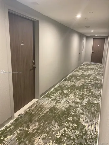 a view of empty room