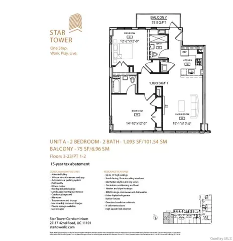 $6,495 | 27-17 42nd Road, Unit 15A | Long Island City