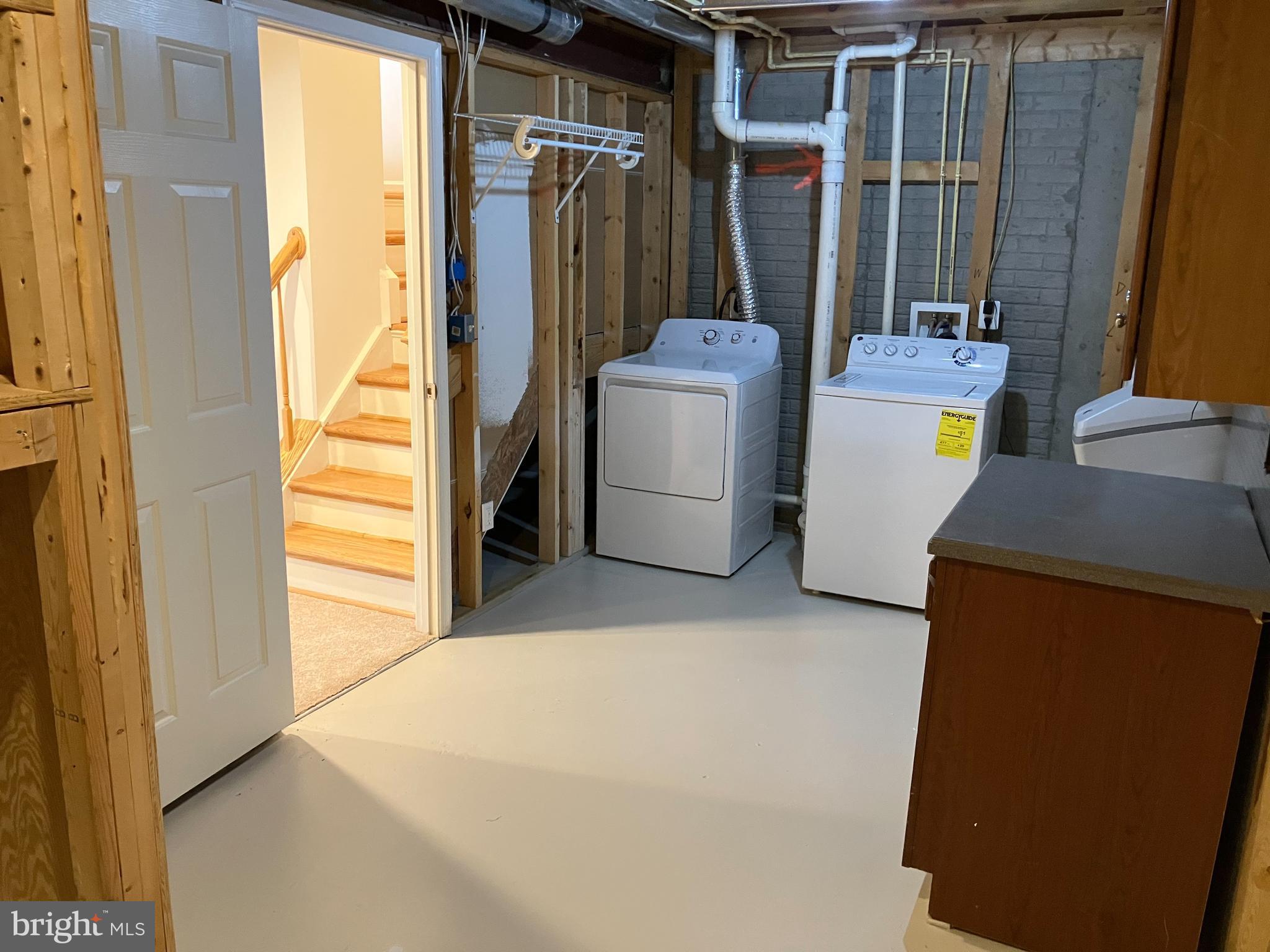 1336 Steed Street Ranson, WV 25438 - Photo 13 of 15 a view of storage and utility room with washer and dryer