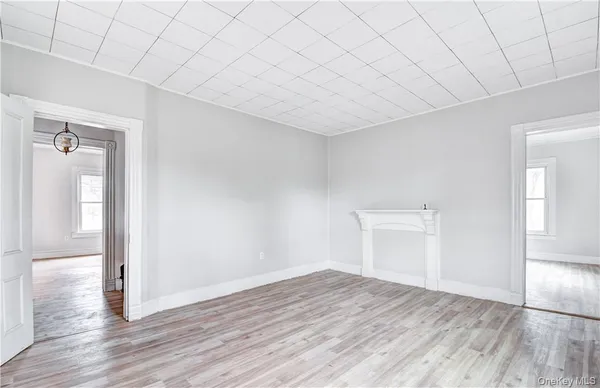 wooden floor in an empty room