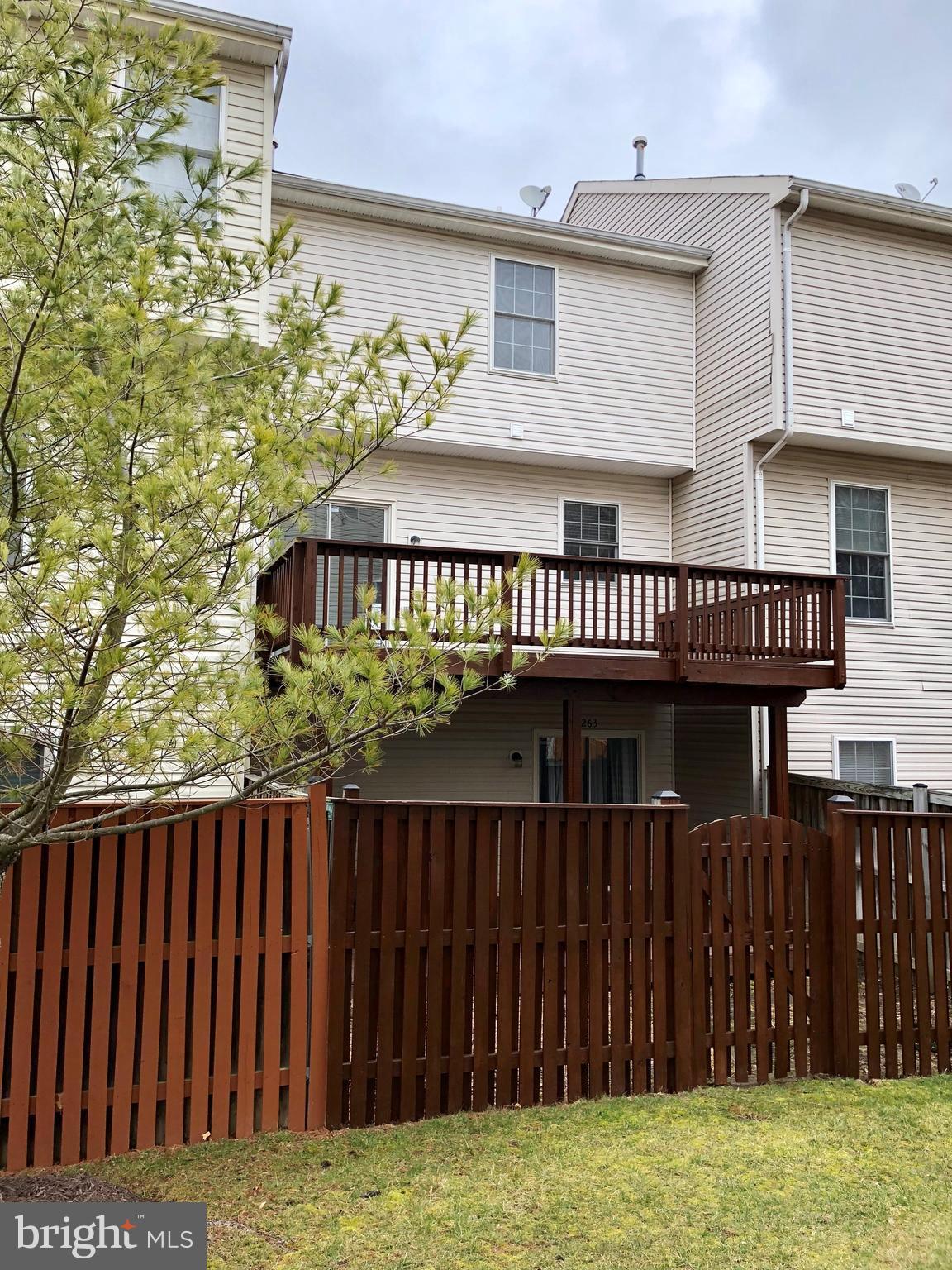 263 Tilden Way Edgewater, MD 21037 - Photo 27 of 30 Fenced yard with deck and lower patio