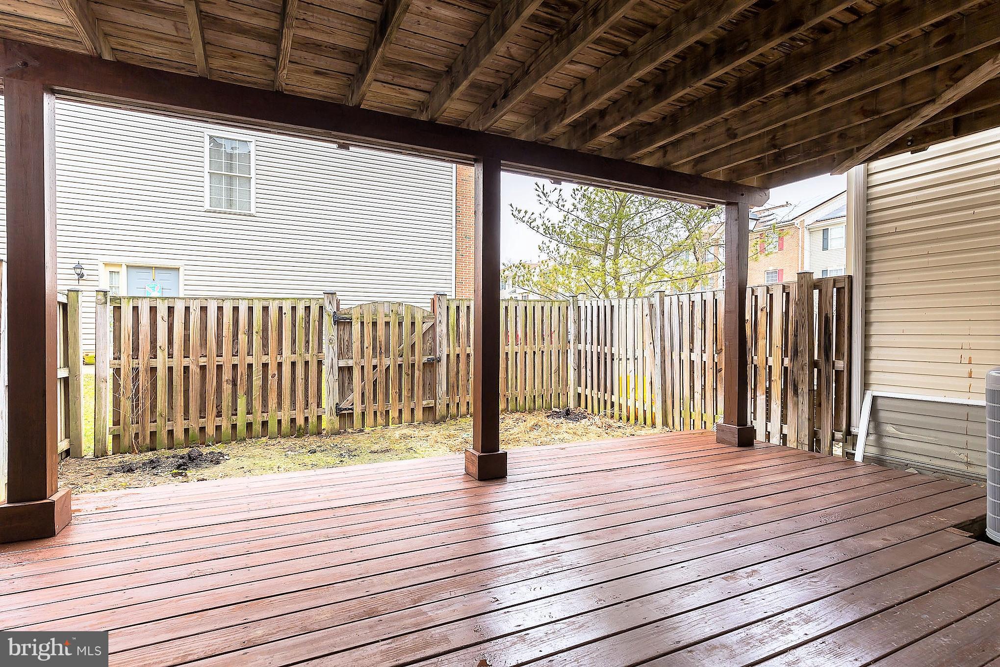 263 Tilden Way Edgewater, MD 21037 - Photo 29 of 30 Lower deck/patio with fenced yard